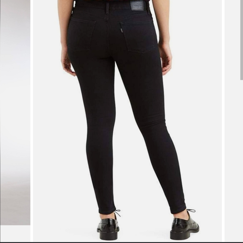 👖NWOT Levi's 710 Black Jeans - Picture 2 of 9